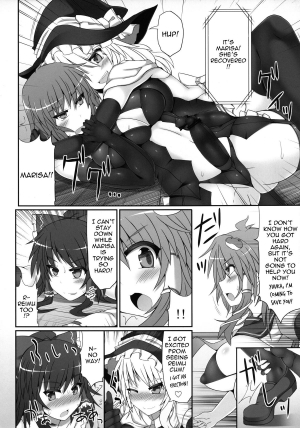(Reitaisai 10) [Stapspats (Hisui)] Gensoukyou Futanari Cock Wrestling 2 - Reimu & Marisa VS Yuuka & Sanae (Touhou Project) [English] {doujin-moe.us} - Page 30