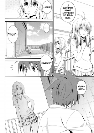 (C85) [Hibi Rakuraku (Aoki Kanji)] Momioka no Renjou (To Love ru) [English] [Life4Kaoru] - Page 6