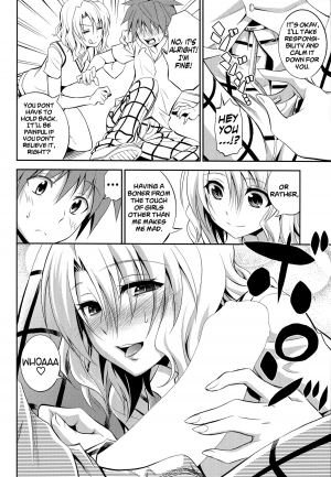 (C85) [Hibi Rakuraku (Aoki Kanji)] Momioka no Renjou (To Love ru) [English] [Life4Kaoru] - Page 8