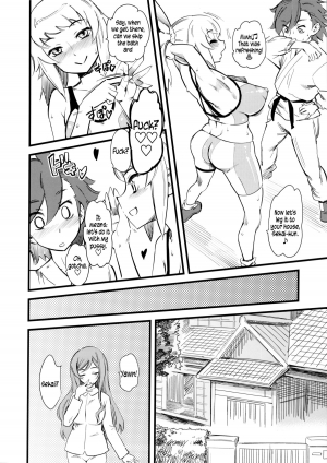  (C87) [Hi-Per Pinch (clover)] Hoshino Fumina Sekai-kun Senyou W/C desu! | I, Hoshino Fumina, am Sekai-kun's Private WC! (Gundam Build Fighters Try) [English] {5 a.m.}  - Page 12