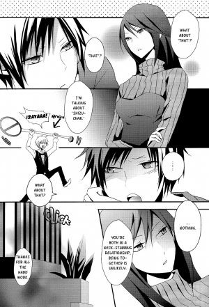 (C81) [UNAP! (Maine)] Bartender-Clad Santa Claus (Durarara!!) [English] [Yaoi-Sei] - Page 9