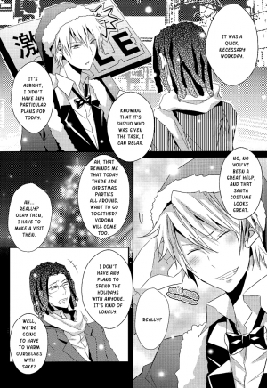 (C81) [UNAP! (Maine)] Bartender-Clad Santa Claus (Durarara!!) [English] [Yaoi-Sei] - Page 11