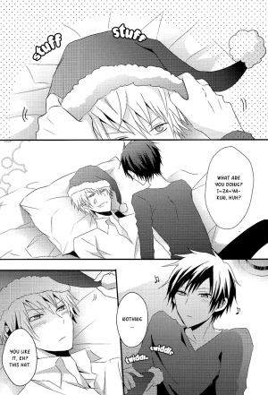 (C81) [UNAP! (Maine)] Bartender-Clad Santa Claus (Durarara!!) [English] [Yaoi-Sei] - Page 30