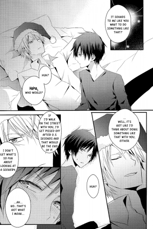 (C81) [UNAP! (Maine)] Bartender-Clad Santa Claus (Durarara!!) [English] [Yaoi-Sei] - Page 32