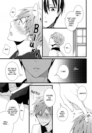  (Renai Jiyuugata! entry2) [BALL:S (Som)] Okuchi ga Warui yo Haruka-kun! | You Have a Bad Mouth, Haruka-kun! (Free!) [English] [Holy Mackerel]  - Page 11