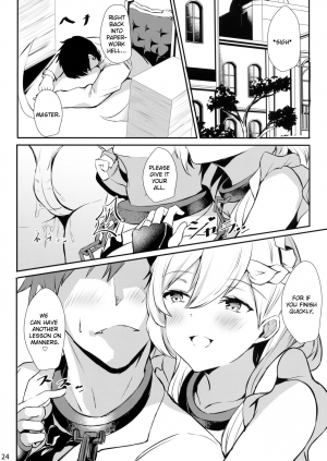 (C95) [@mousse (Yukisiro Arte)] Belfast-san to Shitsuke Aitai! | Learning Manners with Belfast! (Azur Lane) [English] - Page 24