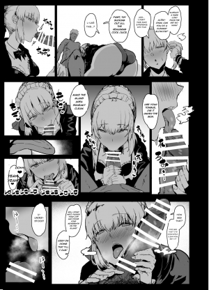 [Nhoooooooooooooo (Oosawara Sadao)] Yarichin ni Gohoushi Sex Suru Nama Onaho to Seishori Maid Netorase Hon (Fate/Grand Order) [English] [prae4h] [Digital] - Page 8