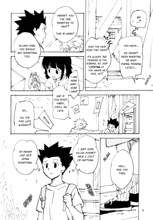 [Watagashi Maker (Tomiko)] Rakunoufuufu (Hunter x Hunter) [English] [Willeke4439] - Page 6