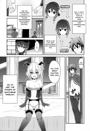 (C94) [MIX-EDGE (Arui Ryou)] Yunyunyunyun shiyou! (Kono Subarashii Sekai ni Syukufuku o!) [English] [Doujins.com] - Page 5