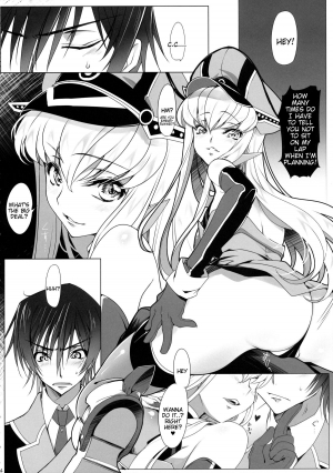 (C86) [CREAYUS (Rangetsu)] ADDICT NOISE (CODE GEASS: Lelouch of the Rebellion) [English] [Tigoris] - Page 7