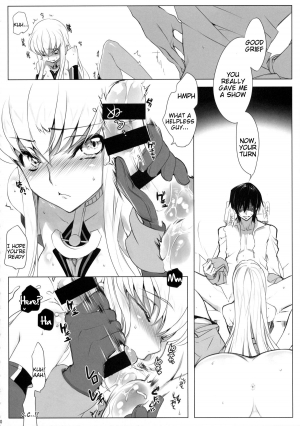 (C86) [CREAYUS (Rangetsu)] ADDICT NOISE (CODE GEASS: Lelouch of the Rebellion) [English] [Tigoris] - Page 13