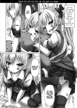 (C85) [Botugo (RYO)] Mousou sei Ginpatsu Kuma Girl | Delusion-sexual Silver Haired Kuma Girl [English] [一心童貞] - Page 9