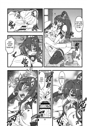 (SC65) [niesox (Tamori Tadaji)] Teitoku Nippou Ni | Admiral's Daily Report 2 (Kantai Collection -KanColle-) [English] [Brolen] - Page 24