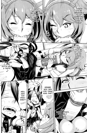 (C85) [dam labo (dam)] Bitch na Mutsu-chan no Saishu Ninmu | Slutty Mutsu-chan's Gathering Mission (Kantai Collection -KanColle-) [English] [YQII]  - Page 10
