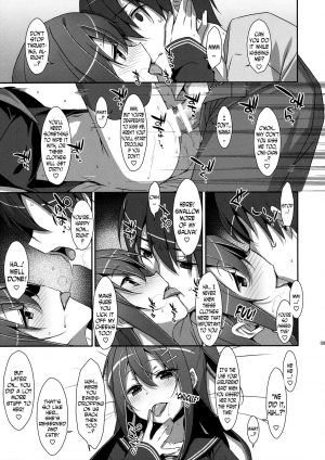 (C91) [TIES (Takei Ooki)] Watashi no, Onii-chan 4 [English] [N04H] - Page 9