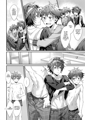 (MIRACLEFESTIV@L!!12) [Rofu Pukaj (Nesou)] Zenkai! Toshishita Kareshi-Ryoku | Full Power! A Younger Boyfriend's Capability (THE IDOLM@STER SideM) [English] [Anzu] - Page 8