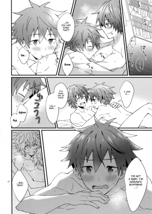 (MIRACLEFESTIV@L!!12) [Rofu Pukaj (Nesou)] Zenkai! Toshishita Kareshi-Ryoku | Full Power! A Younger Boyfriend's Capability (THE IDOLM@STER SideM) [English] [Anzu] - Page 22