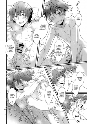 (MIRACLEFESTIV@L!!12) [Rofu Pukaj (Nesou)] Zenkai! Toshishita Kareshi-Ryoku | Full Power! A Younger Boyfriend's Capability (THE IDOLM@STER SideM) [English] [Anzu] - Page 24