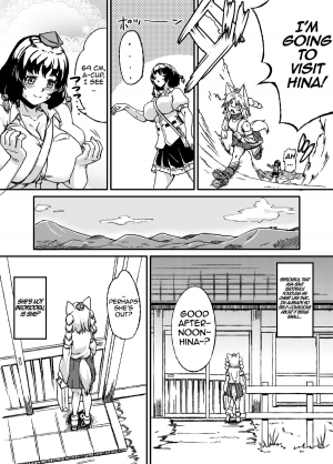 (Kouroumu 10) [Shoujo EX (Yashai)] Bounyuu Hina Momiji | Breast Expansion Hina Momiji (Touhou Project) [English] [A-Trans] - Page 8