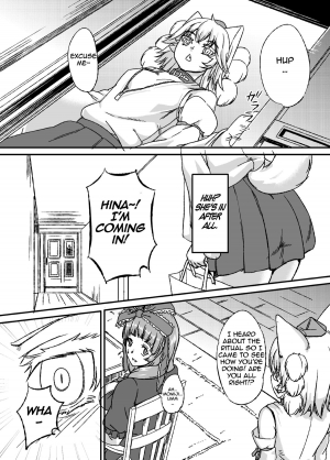 (Kouroumu 10) [Shoujo EX (Yashai)] Bounyuu Hina Momiji | Breast Expansion Hina Momiji (Touhou Project) [English] [A-Trans] - Page 9