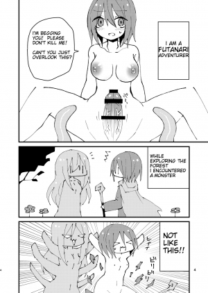  [Hoyadori (f)] Shokushu-chan to Futanari-chan | Tentacle-chan and Futanari-chan [English] [Digital]  - Page 5