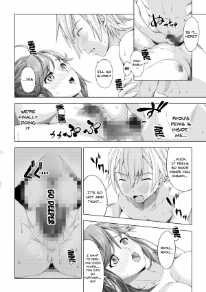 [DASHIMAKITAMAGO] Daigaku Shingaku de Issho ni Joukyou Shita Kanojo ga Circle no Senpai ni Netorare Ochiru made -Kairaku Ochi Kanketsuhen- [English] {Doujins.com} - Page 28