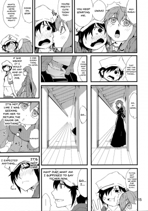 (Shuuki Reitaisai) [Moeru Gomi (Ogata Hiro)] FAKE FACE (Touhou Project) [English] [Doujins.com] - Page 15