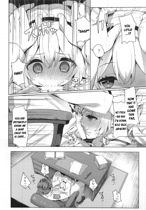 (C95) [Yume no Manimani (Tofu)] Laffey to Shikikan Shitsu de Icha Love H | Laffey and Commander Flirt and Have Sex In Their Room (Azur Lane) [English] [Zugen] - Page 10