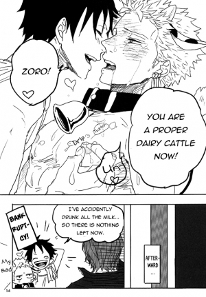 (GRANDLINE CRUISE) [Gekirin (Syaku)] Oishii Milk Ikaga desu ka? (One Piece) [English] [Pandora's Actor] - Page 17