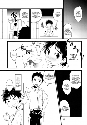 (C90) [Side:M (Miyamoto Ikusa)] Ikinari Hero [English] [Shotachan] - Page 17