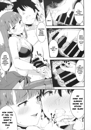 (C93) [Garimpeiro (Mame Denkyuu)] Seijo Martha no Zenryoku Kaihou!? | Saint Martha's Full Support!? (Fate/Grand Order) [English] [Thot Patrol] - Page 7