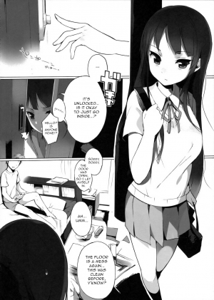 (C81) [NANIMOSHINAI (Sasamori Tomoe)] TTH1 Shinsouban (K-ON!) [English] [Unforgotten] - Page 5