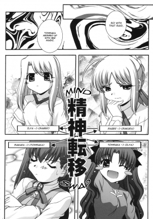 (C67) [Studio Wallaby (Takana Yu-ki)] SECRET FILE NEXT 11 - Fate is capricious (Fate/stay night) [English] [CGrascal] - Page 8