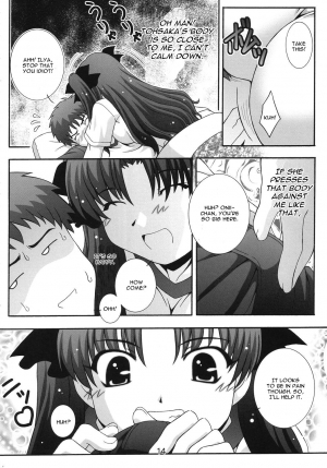 (C67) [Studio Wallaby (Takana Yu-ki)] SECRET FILE NEXT 11 - Fate is capricious (Fate/stay night) [English] [CGrascal] - Page 14