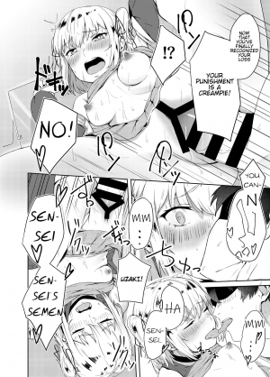 [Hardcore Zayaku Souten (Hirayan)] Kyousei Zecchou Batsu Game Namaiki JK no Shitsukekata [English] [Digital] [Hentai_Doctor] - Page 22