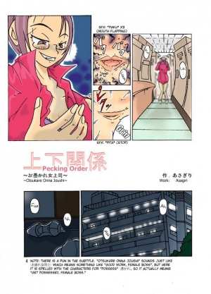  [ts-complex2nd] Jougekankei ~Otsukare Onna Joushi~ | Pecking Order [English]  - Page 5