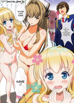 (C87) [Nylon 100% (Nylon)] Kikenbi Nakadashi Attraction | Ovulation Day Attraction (Amagi Brilliant Park) [English] {doujin-moe.us} - Page 3