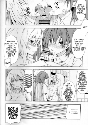 [Mousou Dokei (Iwasaki Takashi)] Shokuhou-san no 5x0 (Toaru Kagaku no Railgun) [English] [Tigoris Translates] [2013-08-25] - Page 28