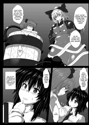 [Kumohatiya (Kumoemon)] Shoukubaku 2 ～Karasu Choukyou～ (Touhou Project) [English] [biribiri] [Digital] - Page 4