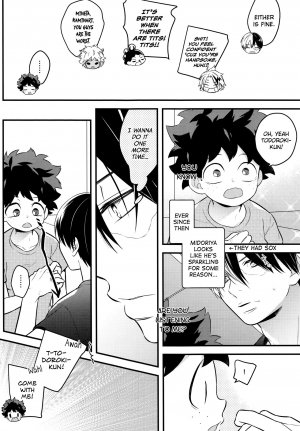  (SUPER27) [27 (Shio)] Todoroki-kun to Izuku-kun ga xx Suru Hanashi 2-kaime!!! (Boku no Hero Academia) [English] [biribiri]  - Page 7