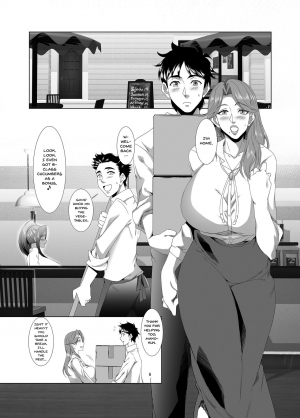[SPRECHCHOR (Eguchi Chibi, Nintai Akira)] Omae no Kaa-chan, Ii Onna da yo na. | Your Mom's A Pretty Good Woman, Huh? Ch. 2 [English] {Doujins.com} [Digital] - Page 6