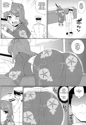 (C89) [Kaki no Tane (Summer)] Yukata no Futari, Docchi o Erabu? (Kantai Collection -KanColle-) [English] {doujin-moe.us} - Page 4