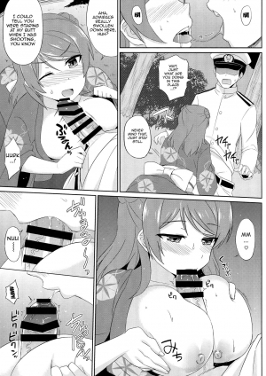 (C89) [Kaki no Tane (Summer)] Yukata no Futari, Docchi o Erabu? (Kantai Collection -KanColle-) [English] {doujin-moe.us} - Page 7