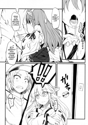 (C87) [DANGOYA (Shiratama Dango)] Watashi no Teitoku (Kantai Collection -KanColle-) [English] [Rapid Switch Extra] - Page 13