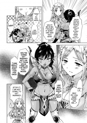  [Mira] elf ~Tsuki no Mahou~ | Elf ~Magic of the Moon~ (2D Comic Magazine Yuri Ninshin Vol. 3) [English] [ATF] [Digital]  - Page 3