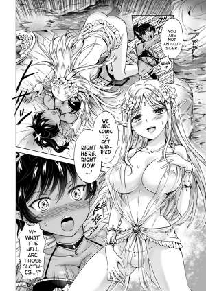  [Mira] elf ~Tsuki no Mahou~ | Elf ~Magic of the Moon~ (2D Comic Magazine Yuri Ninshin Vol. 3) [English] [ATF] [Digital]  - Page 9