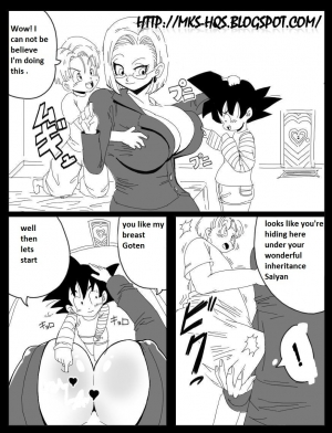 [Miracle Ponchi Matsuri (Basara)] DRAGON ROAD Mousaku Gekijou 3 (Dragon Ball Z) [English] [By 187lesson] - Page 14