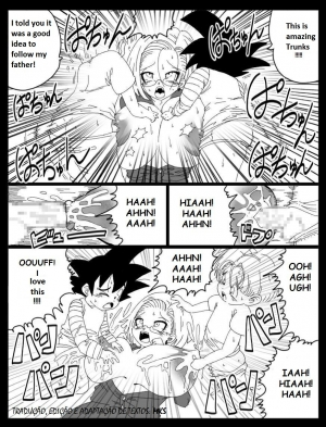 [Miracle Ponchi Matsuri (Basara)] DRAGON ROAD Mousaku Gekijou 3 (Dragon Ball Z) [English] [By 187lesson] - Page 16