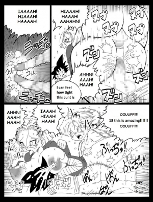 [Miracle Ponchi Matsuri (Basara)] DRAGON ROAD Mousaku Gekijou 3 (Dragon Ball Z) [English] [By 187lesson] - Page 18