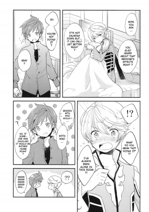 (HaruCC20) [DearMyFriends (Yukako)] Datte Dare mo Oshiete Kurenai | That's because nobody taught me (Tales of Zestiria) [English] [Doushi no Jikan Scanlations] - Page 8